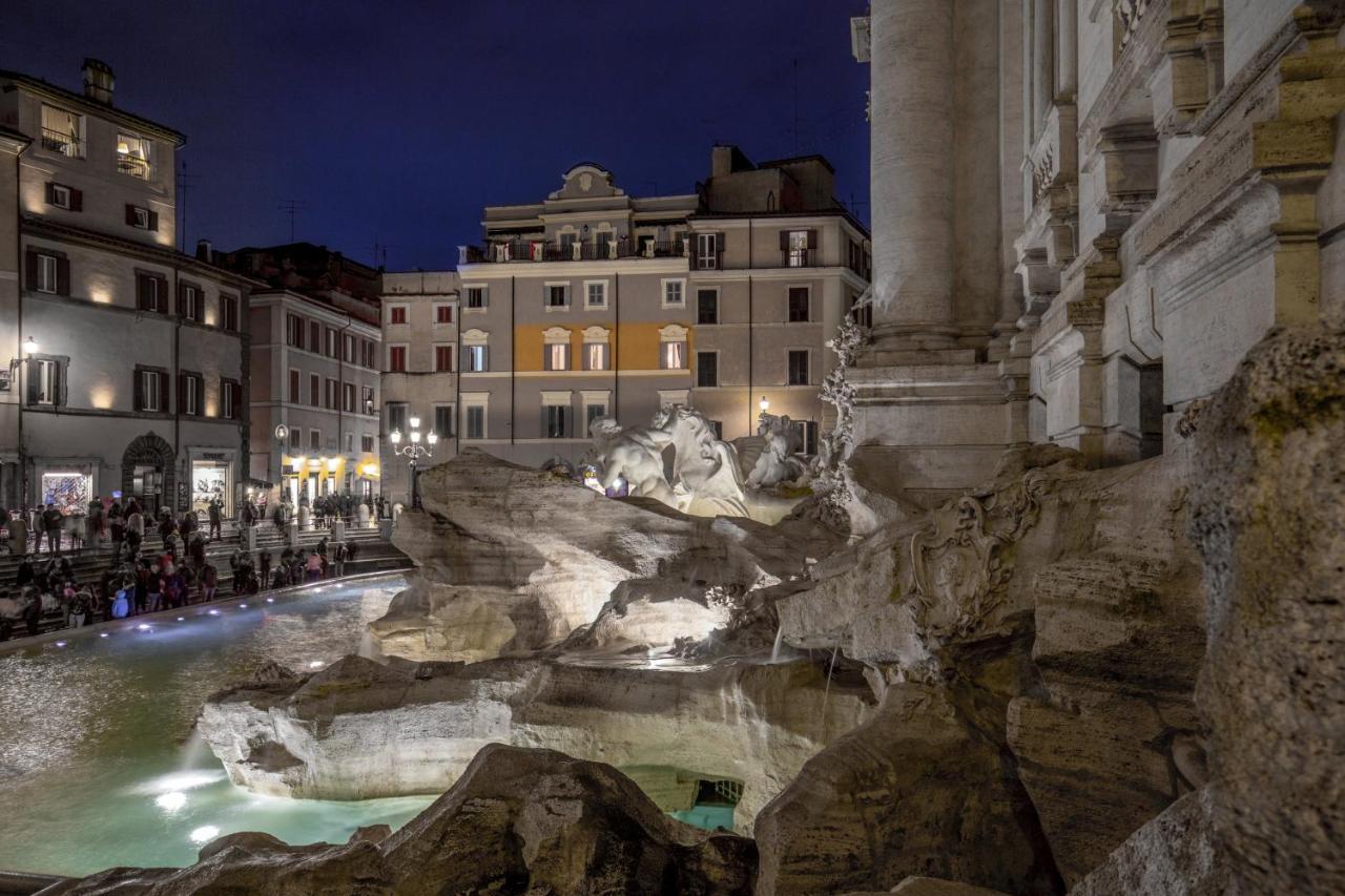 Trevi Ab Aeterno - Amazing View Of The Trevi Fountain Apartamento Roma Exterior foto