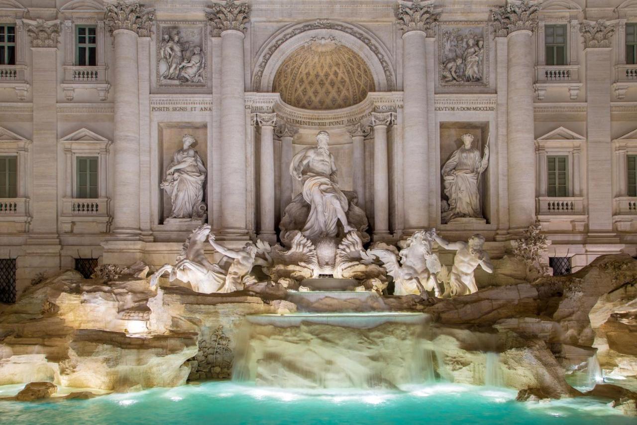 Trevi Ab Aeterno - Amazing View Of The Trevi Fountain Apartamento Roma Exterior foto