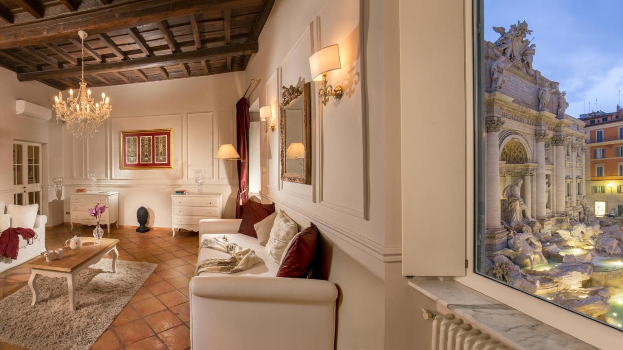 Apartamento Trevi Ab Aeterno - Amazing View Of The Trevi Fountain Roma Exterior foto